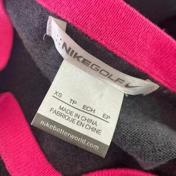 Nike Golf Merino Wool V Neck Sweater Size XS - Picture 2 of 7